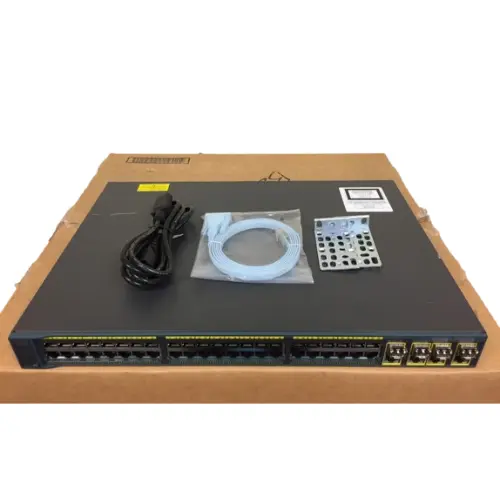 Cisco Catalyst switch 2960 48 Port 10/100/1000, 4 T/SFP LAN Base Image in Bangladesh